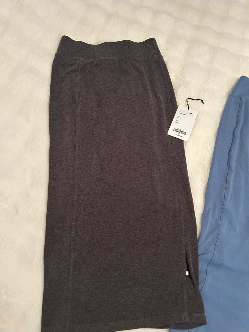 Kit and Ace Dark Charcoal Maxi Skirt